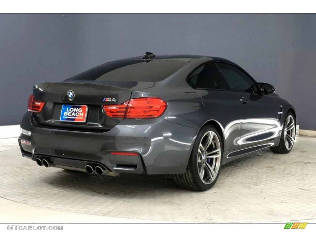 2017 M4 Coupe - Mineral Grey Metallic / Sakhir Orange/Black photo #29
