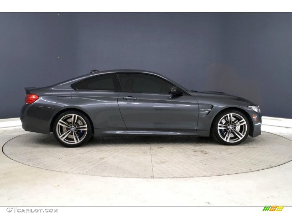 2017 M4 Coupe - Mineral Grey Metallic / Sakhir Orange/Black photo #30