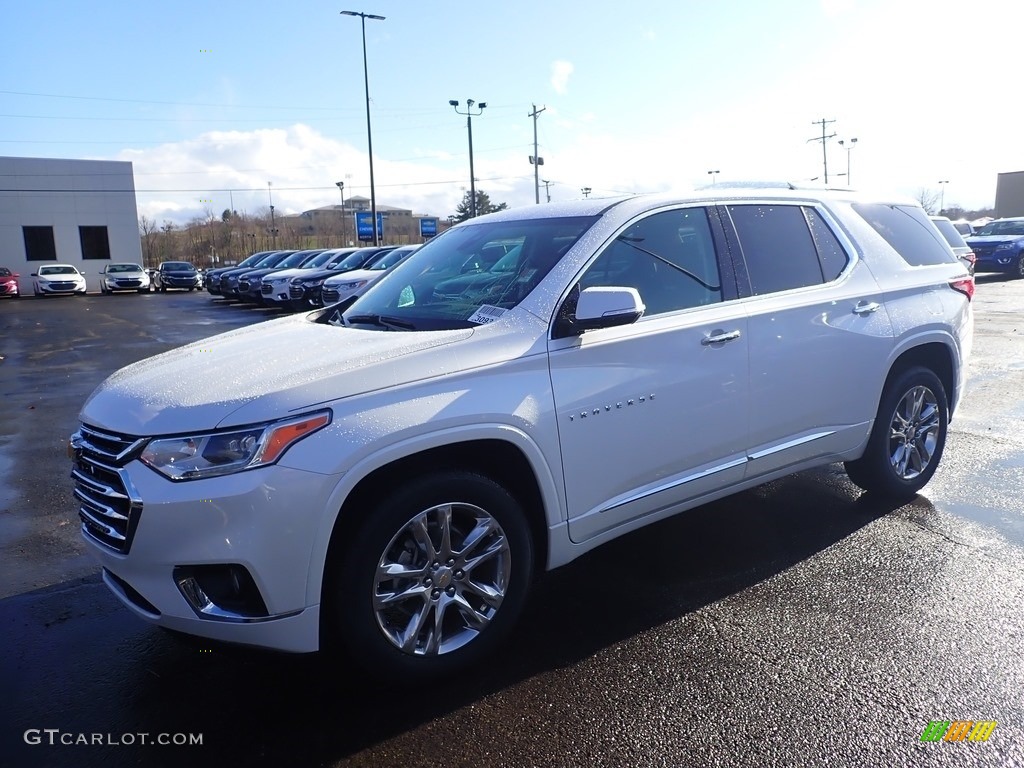 2020 Traverse High Country AWD - Iridescent Pearl Tricoat / Jet Black/­Loft Brown photo #1