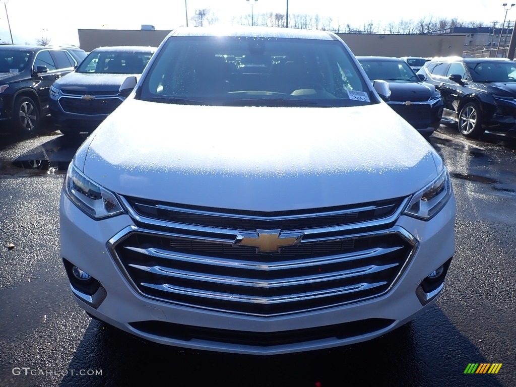 2020 Traverse High Country AWD - Iridescent Pearl Tricoat / Jet Black/­Loft Brown photo #8