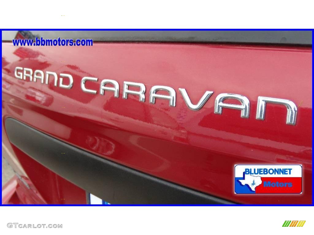 2007 Grand Caravan SE - Inferno Red Crystal Pearl / Medium Slate Gray photo #12
