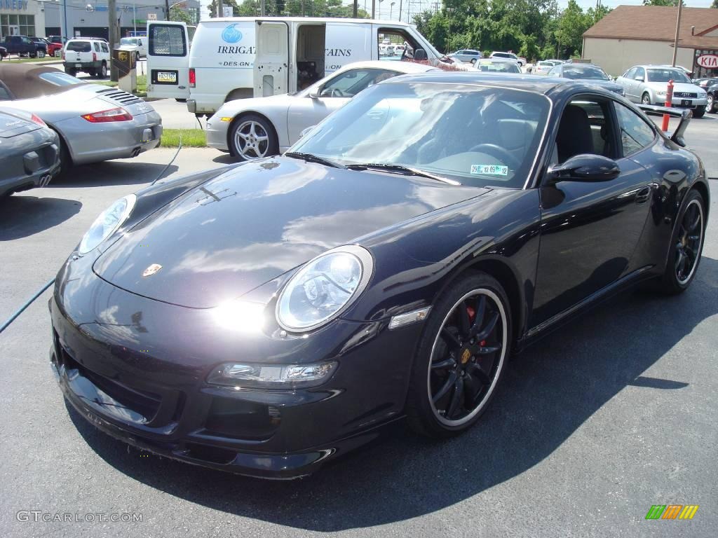 2008 911 Carrera 4S Coupe - Black / Black photo #1