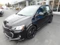 2020 Mosaic Black Metallic Chevrolet Sonic Premier Hatchback  photo #3