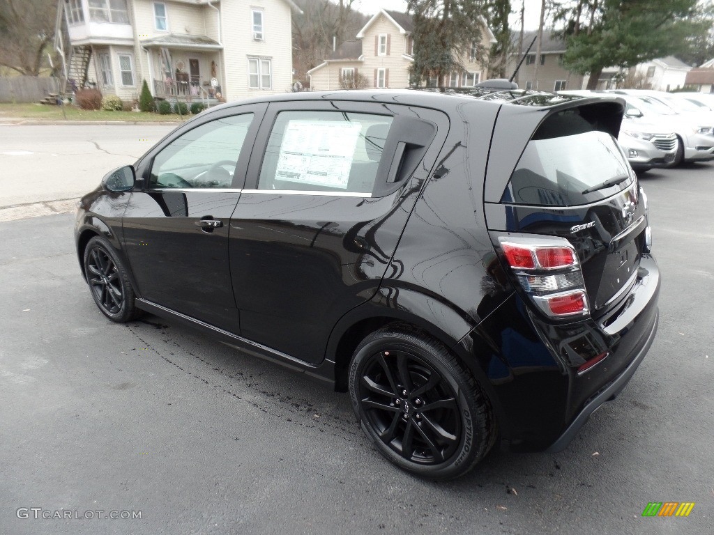 2020 Sonic Premier Hatchback - Mosaic Black Metallic / Jet Black photo #5