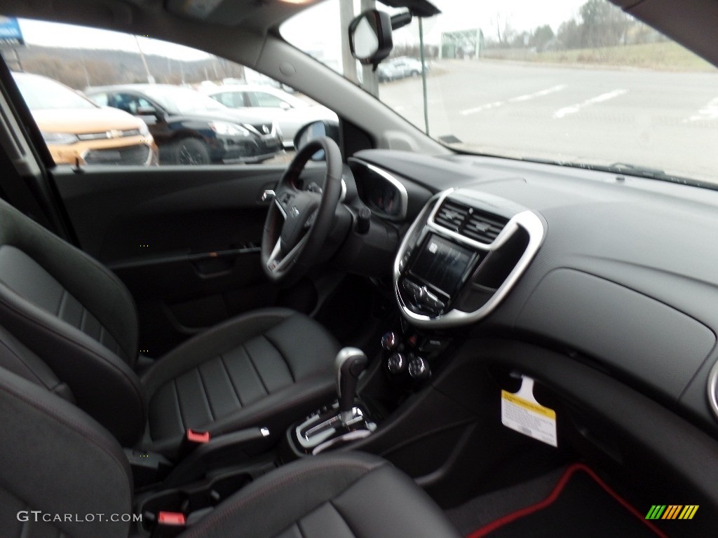 2020 Sonic Premier Hatchback - Mosaic Black Metallic / Jet Black photo #11