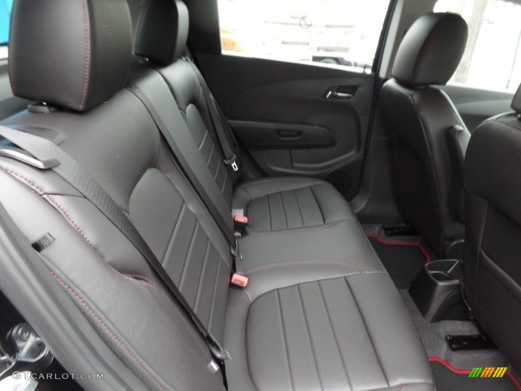 2020 Sonic Premier Hatchback - Mosaic Black Metallic / Jet Black photo #12