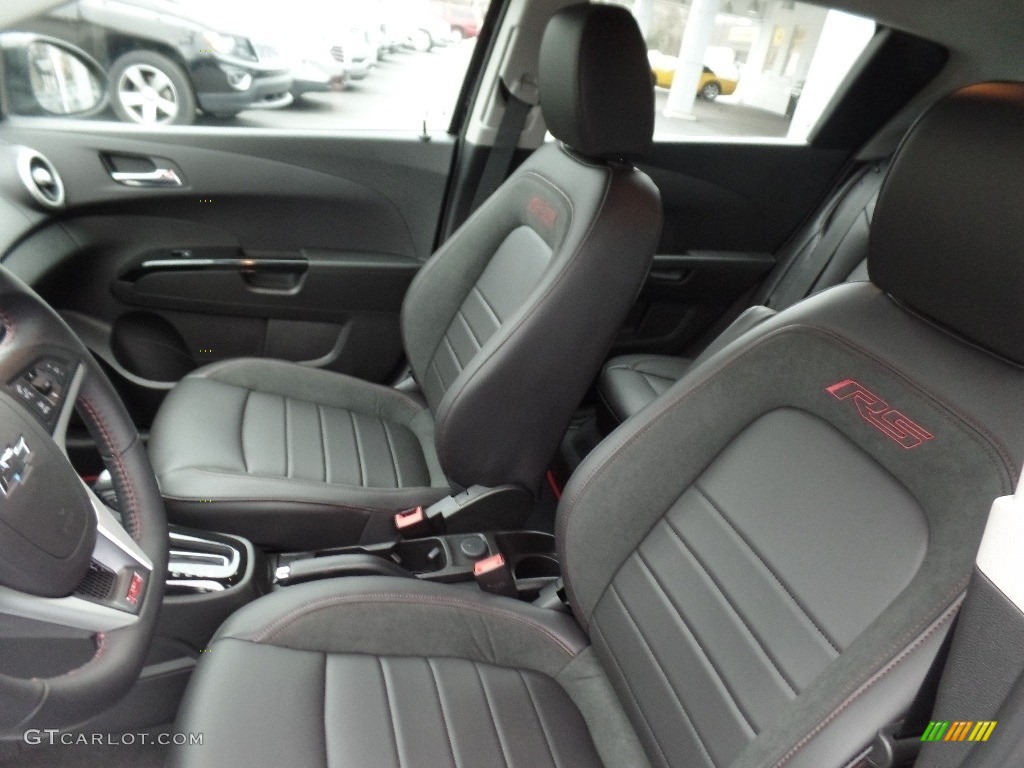 2020 Sonic Premier Hatchback - Mosaic Black Metallic / Jet Black photo #16