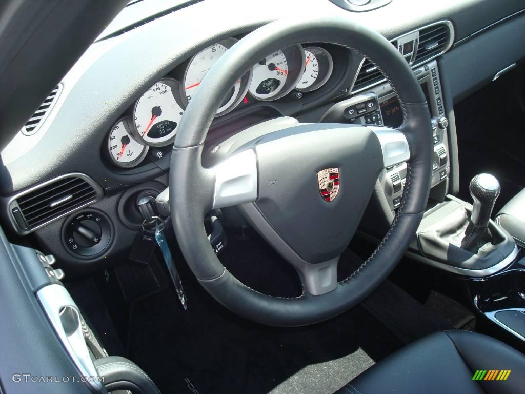 2008 911 Carrera 4S Coupe - Black / Black photo #10