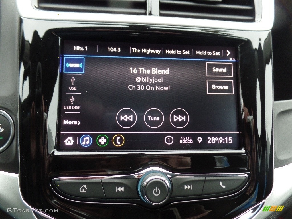 2020 Sonic Premier Hatchback - Mosaic Black Metallic / Jet Black photo #30