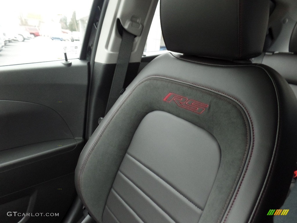 2020 Sonic Premier Hatchback - Mosaic Black Metallic / Jet Black photo #35
