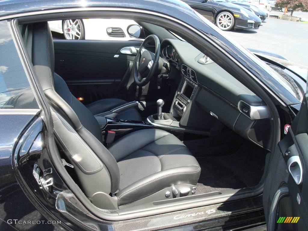 2008 911 Carrera 4S Coupe - Black / Black photo #19
