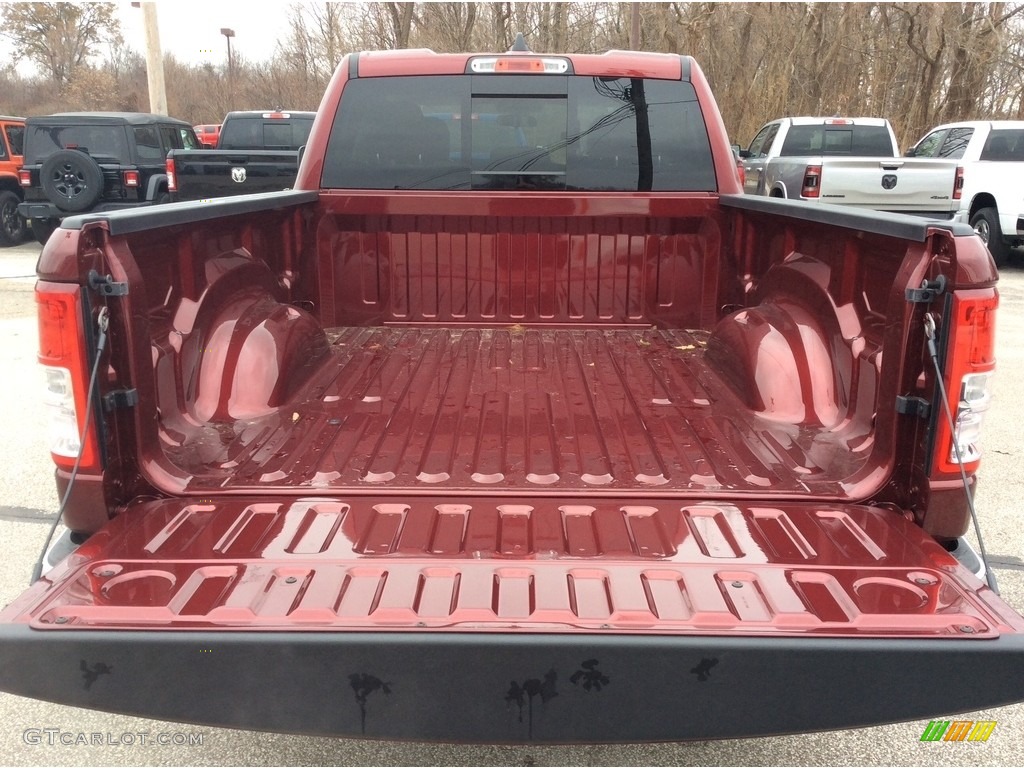 2020 1500 Big Horn Quad Cab 4x4 - Delmonico Red Pearl / Black/Diesel Gray photo #9