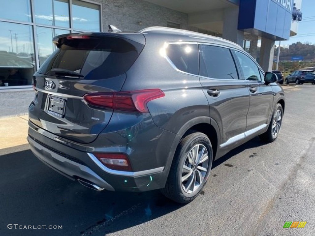 2020 Santa Fe SEL AWD - Portofino Gray / Black photo #4