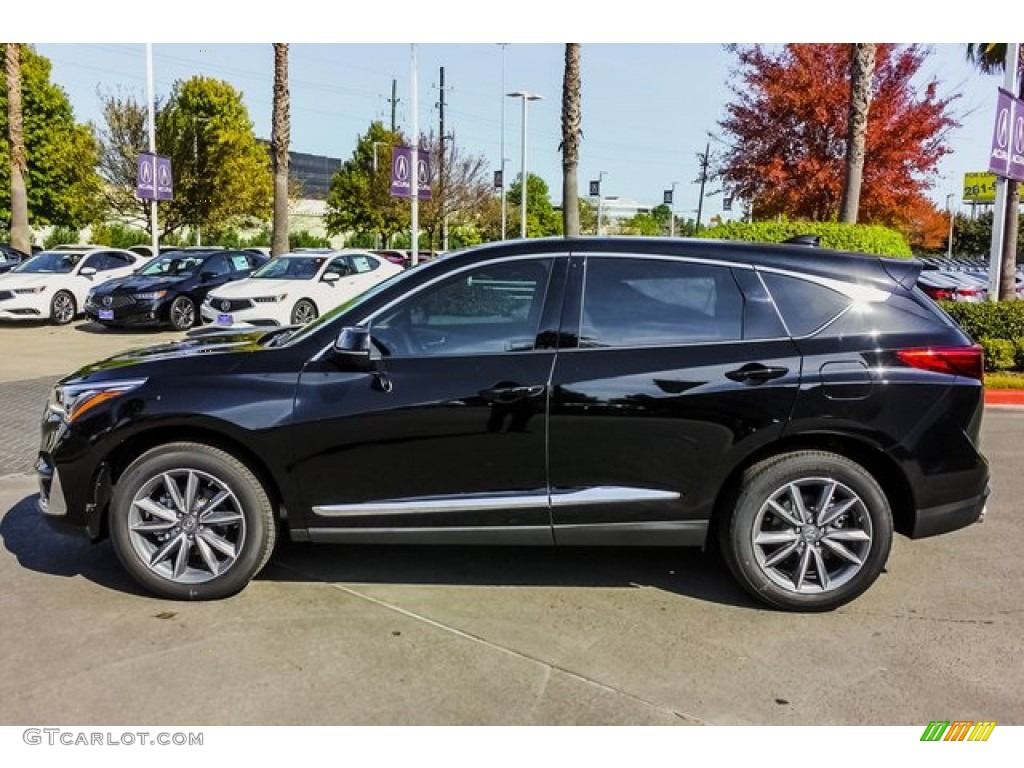 Majestic Black Pearl 2019 Acura RDX Technology Exterior Photo #136253911