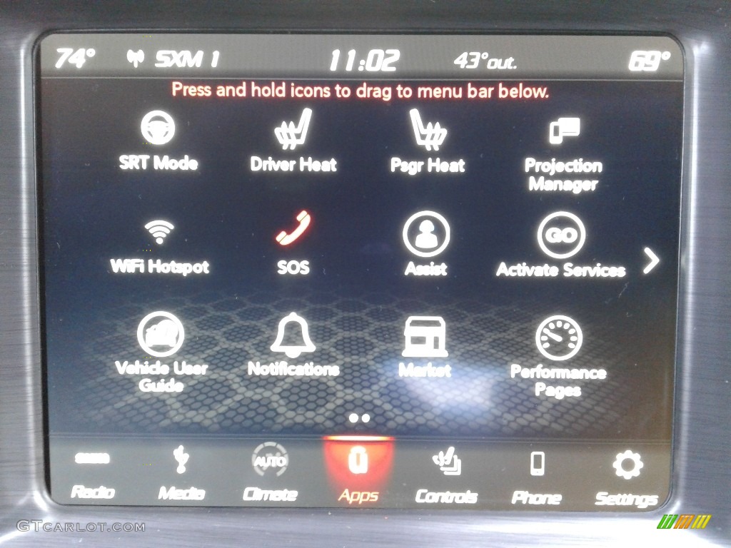 2019 Dodge Charger Scat Pack Stars & Stripes Edition Controls Photo #136255552