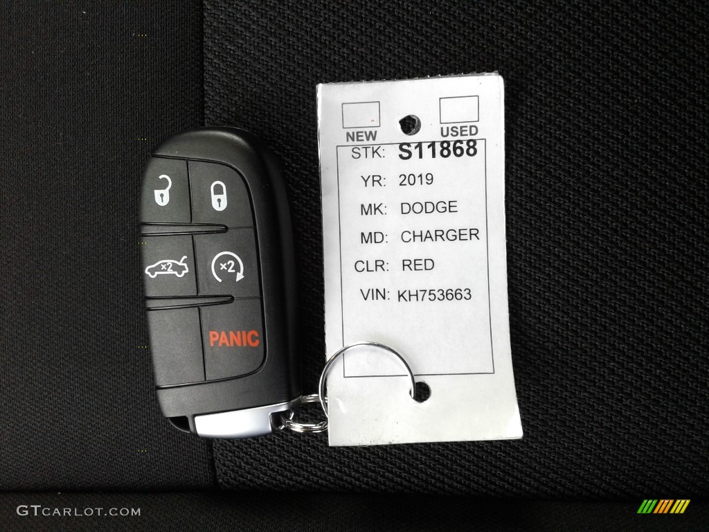 2019 Dodge Charger Scat Pack Stars & Stripes Edition Keys Photo #136255738