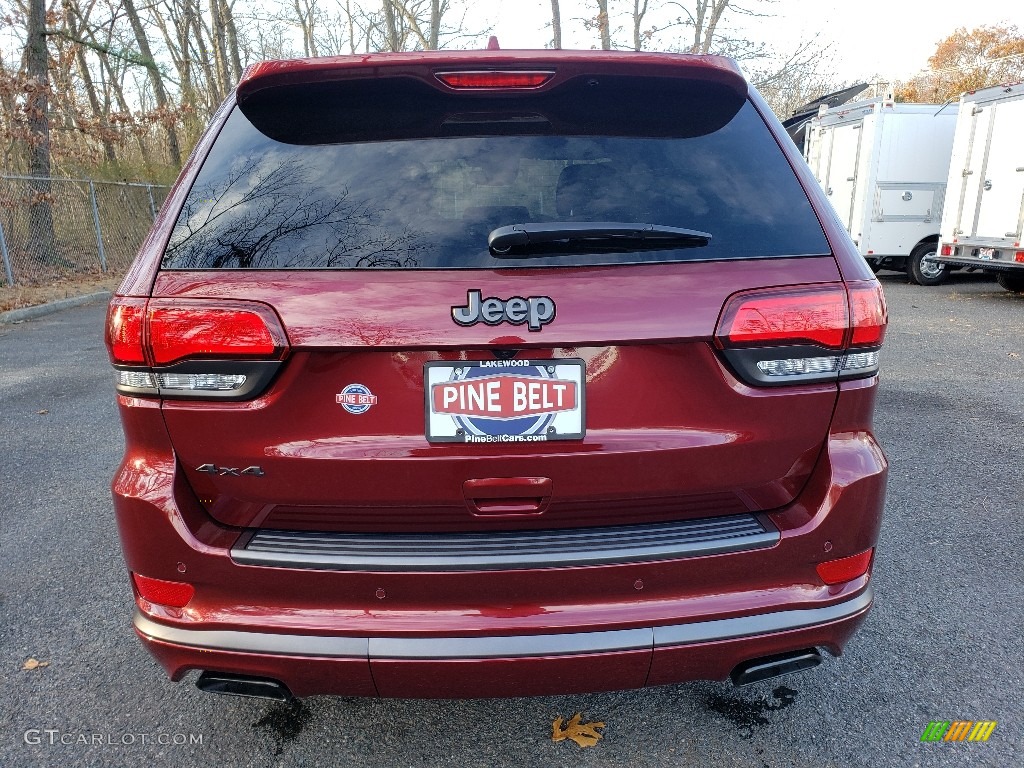 2020 Grand Cherokee High Altitude 4x4 - Velvet Red Pearl / Black photo #5