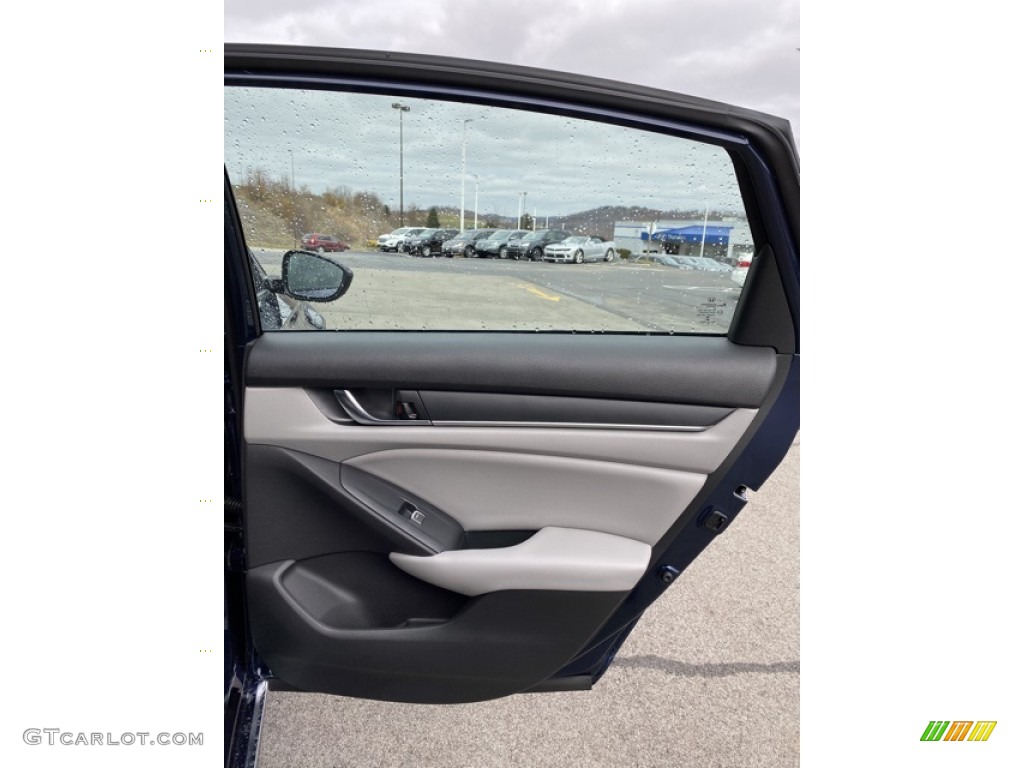2020 Honda Accord EX Sedan Gray Door Panel Photo #136255867