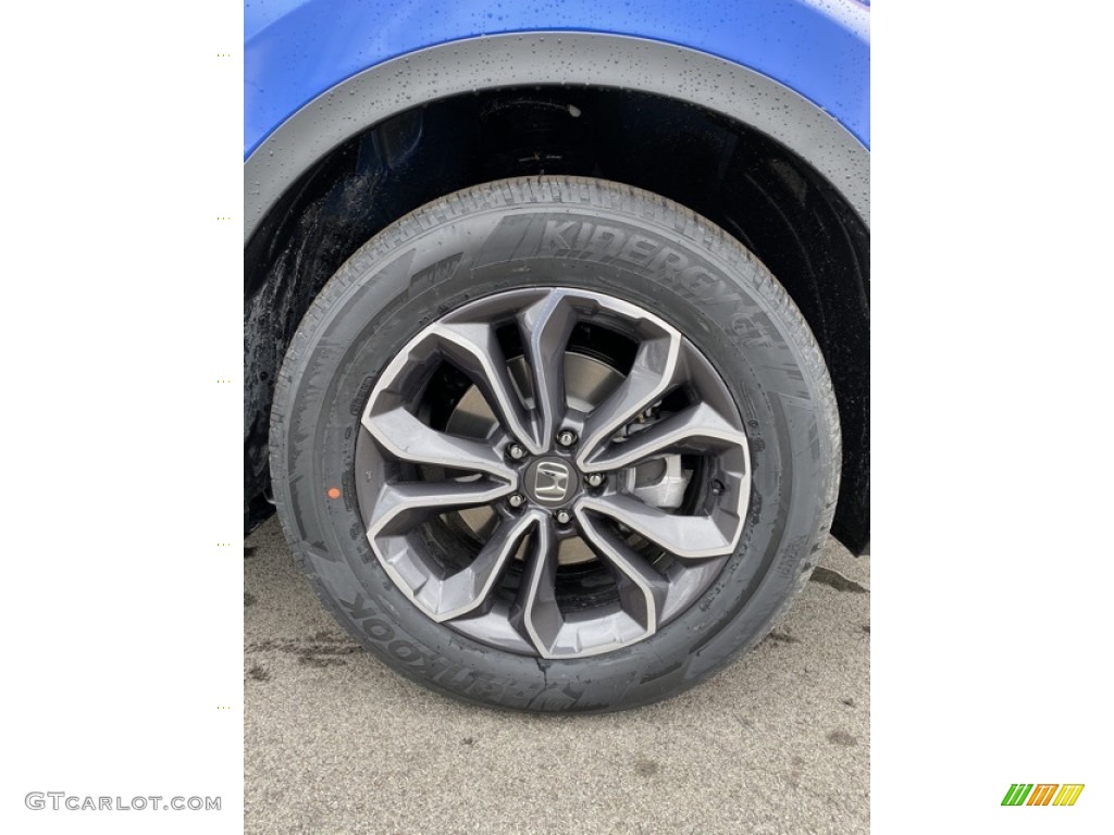 2020 CR-V EX AWD - Aegean Blue Metallic / Black photo #30