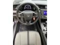 Gray 2020 Honda Civic LX Sedan Steering Wheel