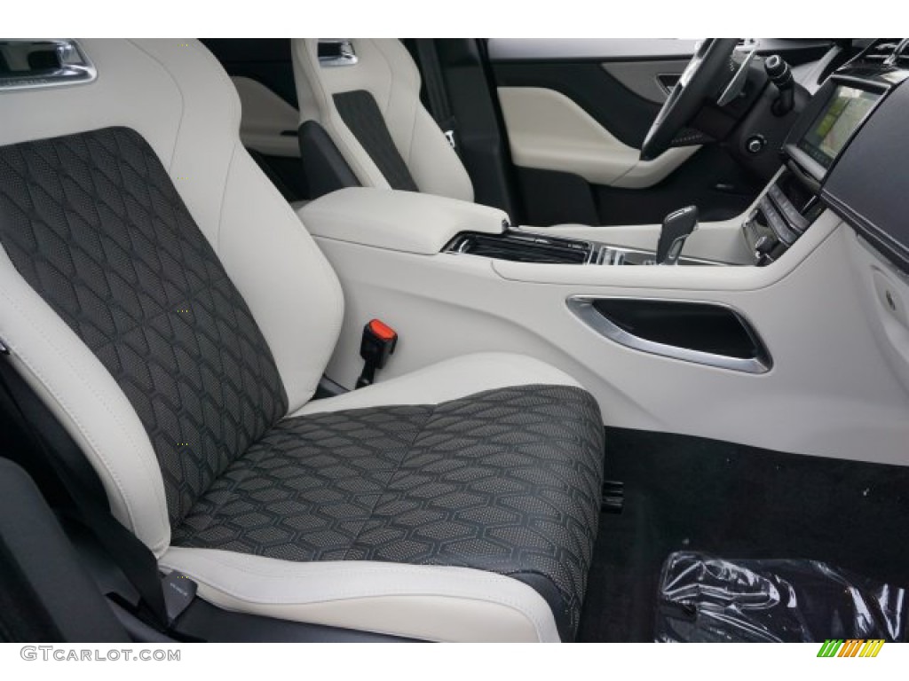 Ebony Interior 2020 Jaguar F-PACE SVR Photo #136258259