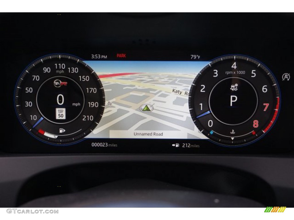 2020 Jaguar F-PACE SVR Gauges Photo #136258280