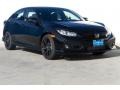 2020 Crystal Black Pearl Honda Civic Sport Hatchback  photo #1