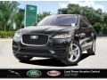 2020 Santorini Black Metallic Jaguar F-PACE 25t Premium  photo #1