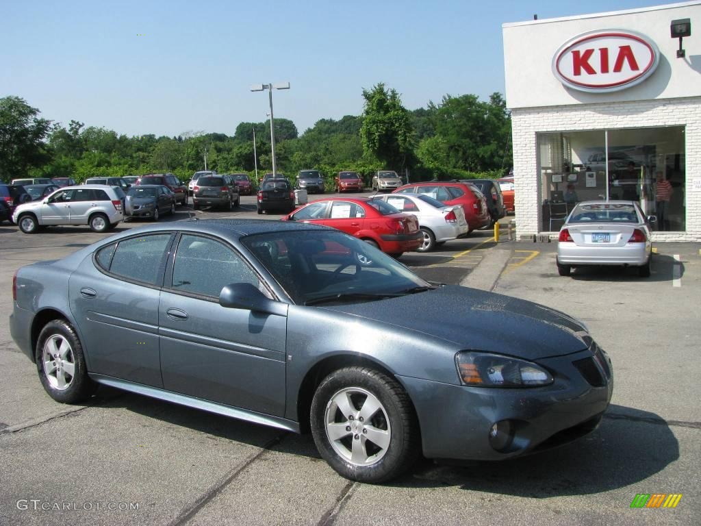 2007 Grand Prix Sedan - Stealth Gray Metallic / Ebony photo #1