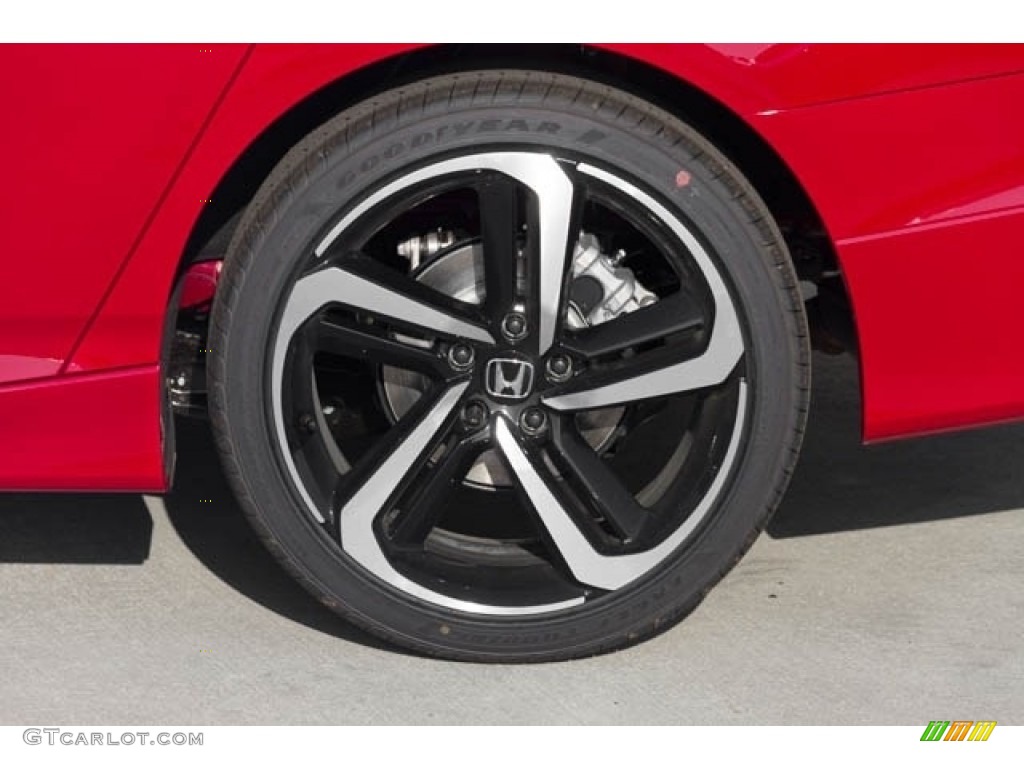2020 Accord Sport Sedan - Radiant Red Metallic / Black photo #12
