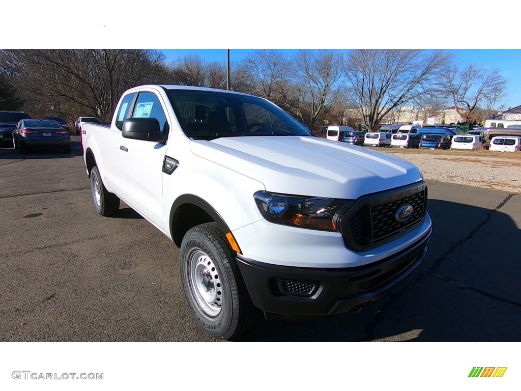 Oxford White 2019 Ford Ranger XL SuperCab 4x4 Exterior Photo #136261421