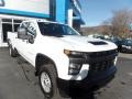 2020 Summit White Chevrolet Silverado 2500HD Work Truck Crew Cab 4x4  photo #1