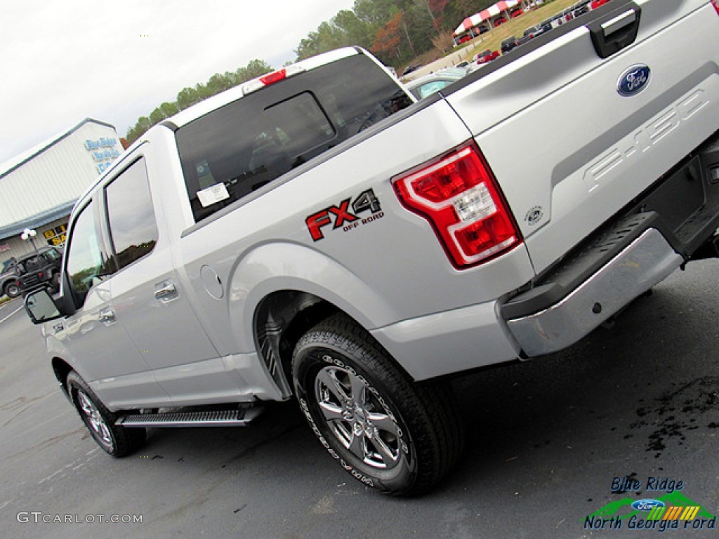 2019 F150 XLT SuperCrew 4x4 - Ingot Silver / Earth Gray photo #37