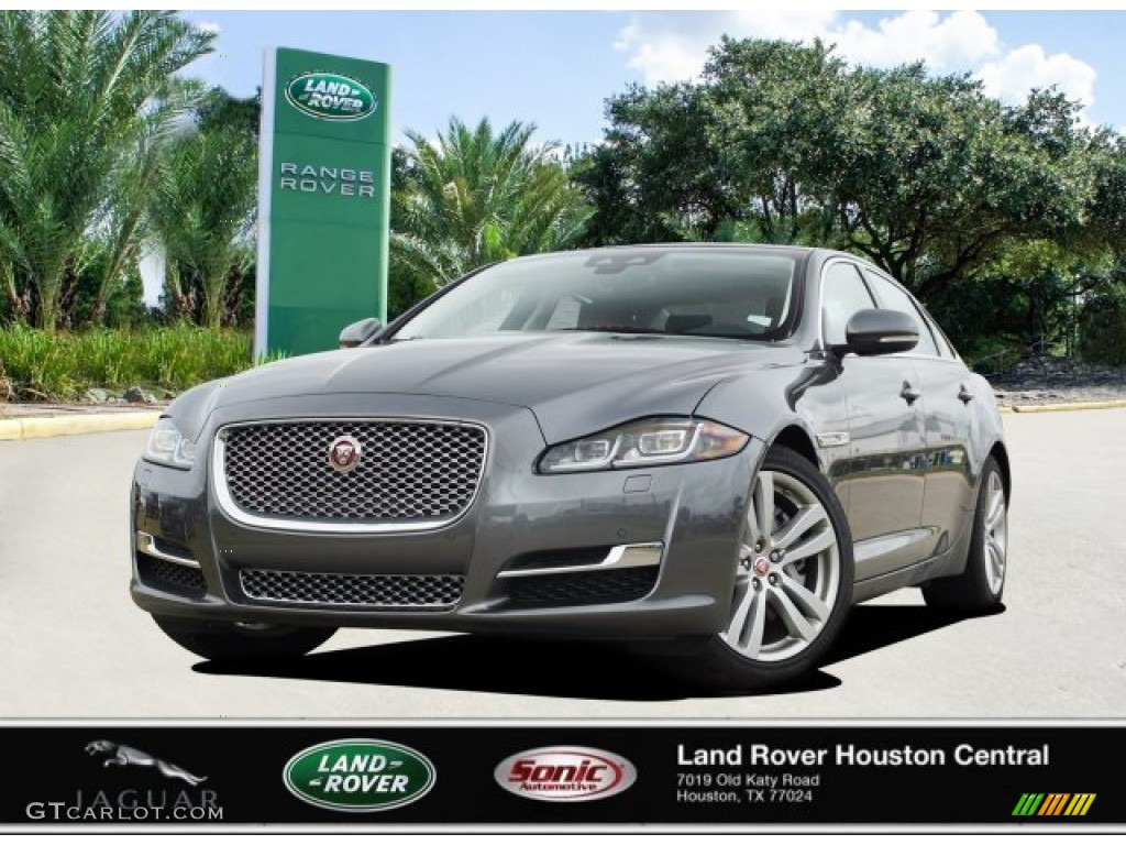 2019 XJ XJL Portfolio - Corris Grey Metallic / Ebony photo #1