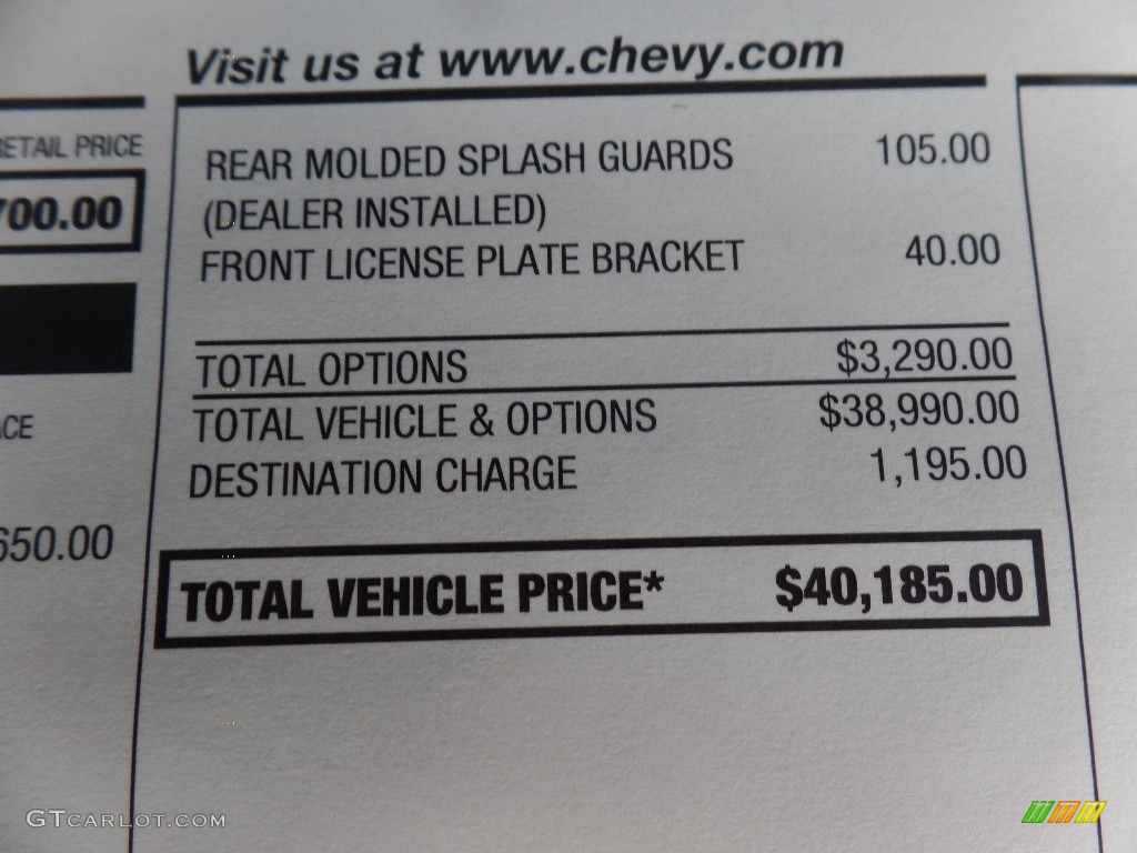 2020 Chevrolet Equinox Premier AWD Window Sticker Photo #136264199