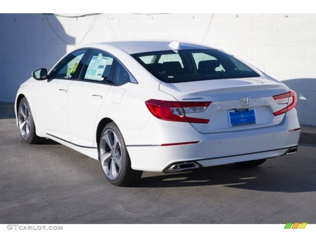 2020 Accord Touring Sedan - Platinum White Pearl / Black photo #2