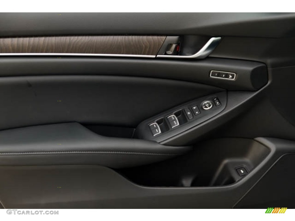 2020 Honda Accord Touring Sedan Black Door Panel Photo #136264961