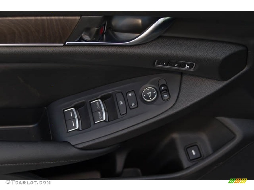 2020 Honda Accord Touring Sedan Black Door Panel Photo #136265165