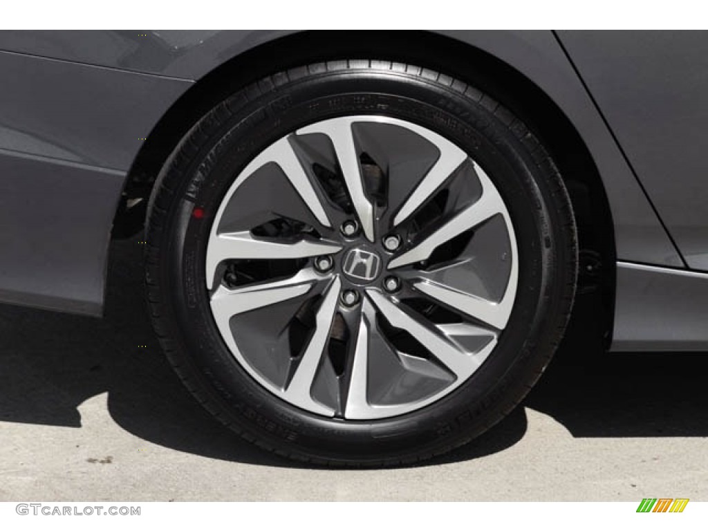 2020 Accord Hybrid Sedan - Modern Steel Metallic / Black photo #11