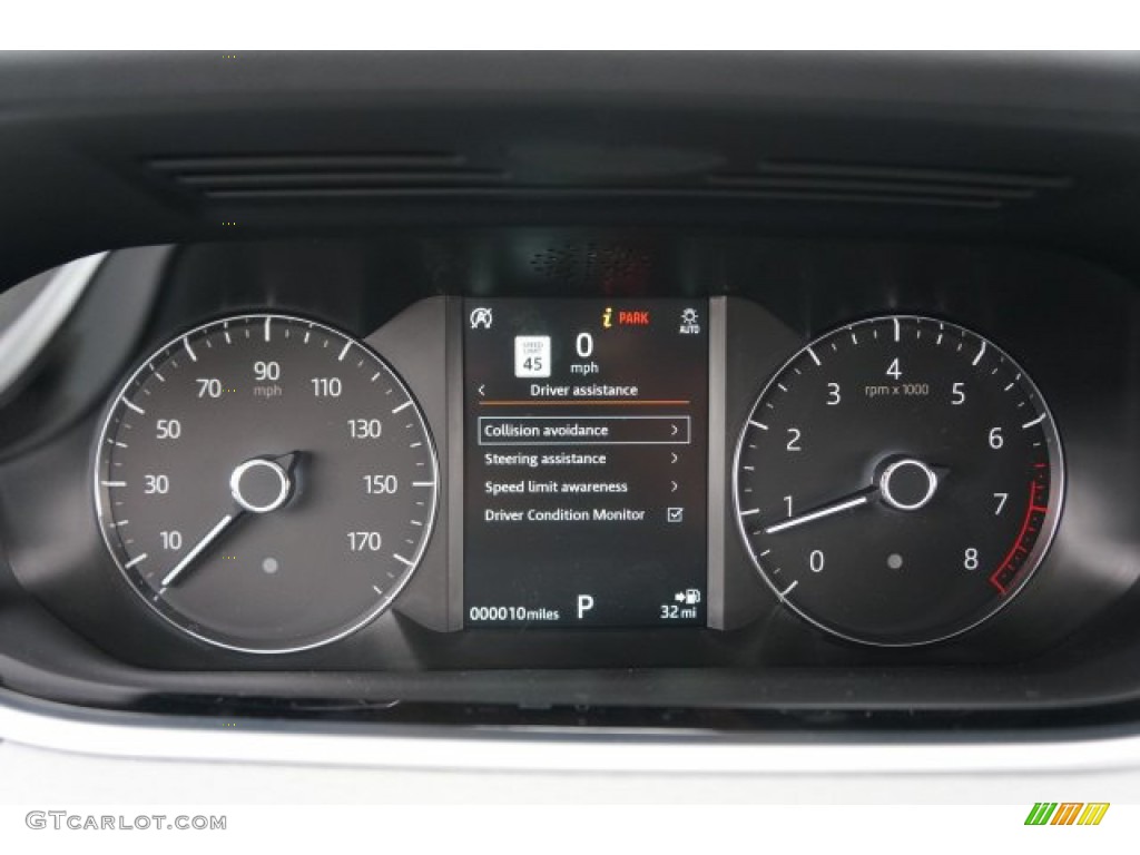 2020 Land Rover Range Rover Evoque S Gauges Photo #136265723
