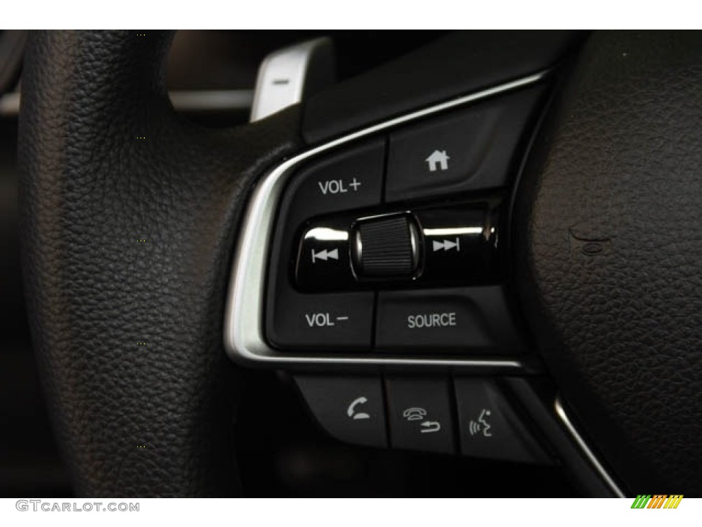 2020 Accord Hybrid Sedan - Modern Steel Metallic / Black photo #21