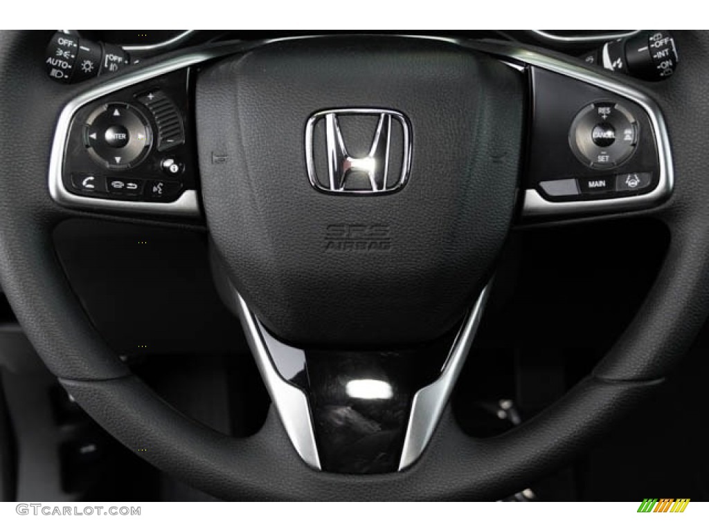 2020 Honda CR-V EX Black Steering Wheel Photo #136268792