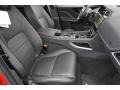 2020 Jaguar F-PACE Ebony Interior Front Seat Photo