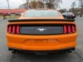2018 Orange Fury Ford Mustang EcoBoost Fastback  photo #9