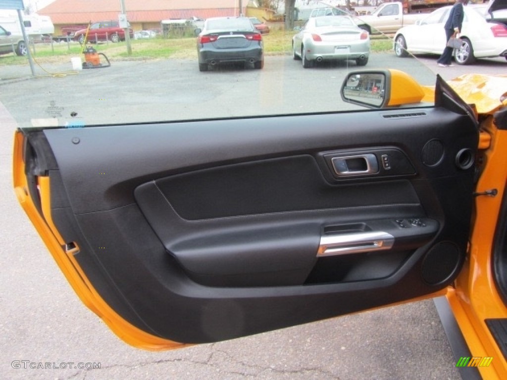 2018 Mustang EcoBoost Fastback - Orange Fury / Ebony photo #17