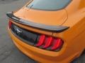 2018 Orange Fury Ford Mustang EcoBoost Fastback  photo #21