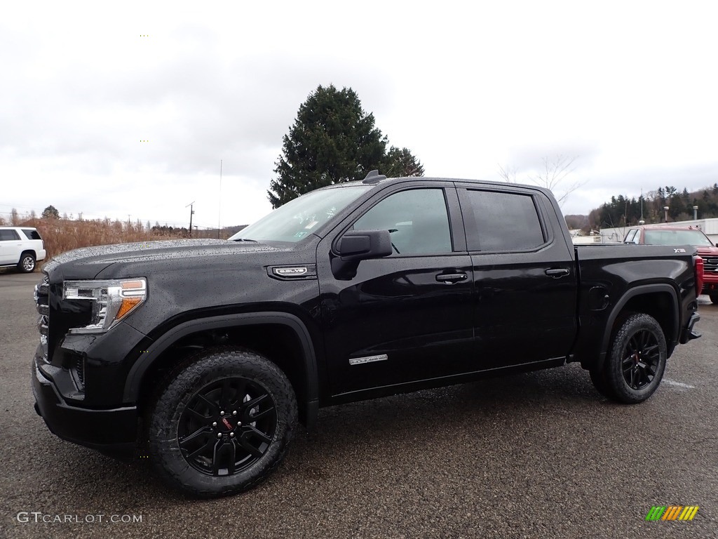Onyx Black 2020 GMC Sierra 1500 Elevation Crew Cab 4WD Exterior Photo #136271243