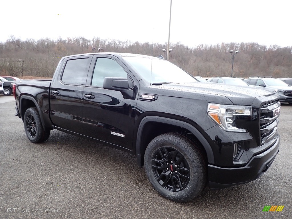 Onyx Black 2020 GMC Sierra 1500 Elevation Crew Cab 4WD Exterior Photo #136271306