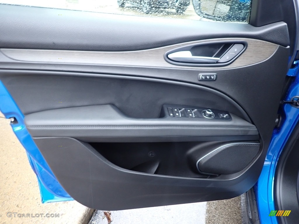 2019 Stelvio Ti AWD - Misano Blue Metallic / Black photo #14