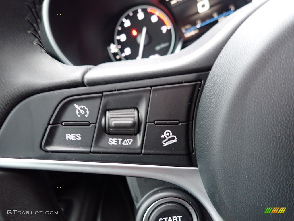 2019 Stelvio Ti AWD - Misano Blue Metallic / Black photo #20